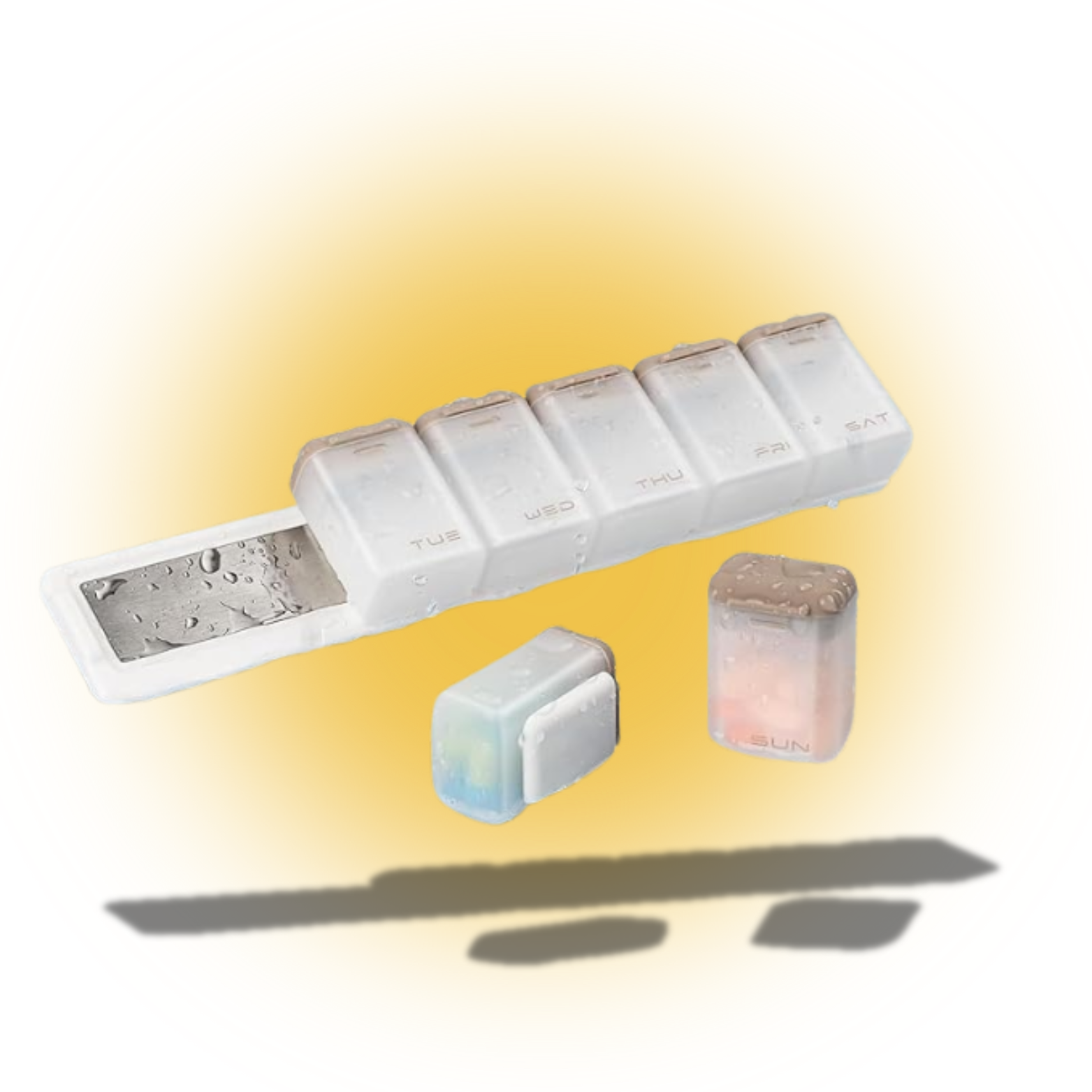 pilulier magnétique par semaine